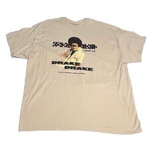 2023-24 Drake It's All A Blur US Tour Miami Concert Merch Rap Tee 2XL